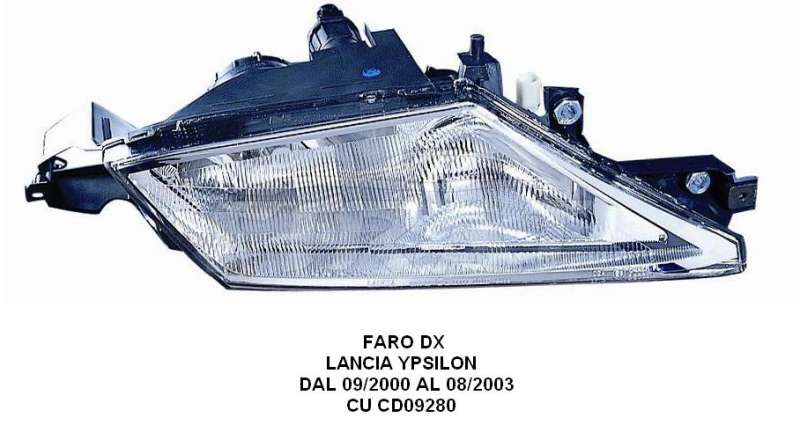 FARO LANCIA Y 00 - 03 DX